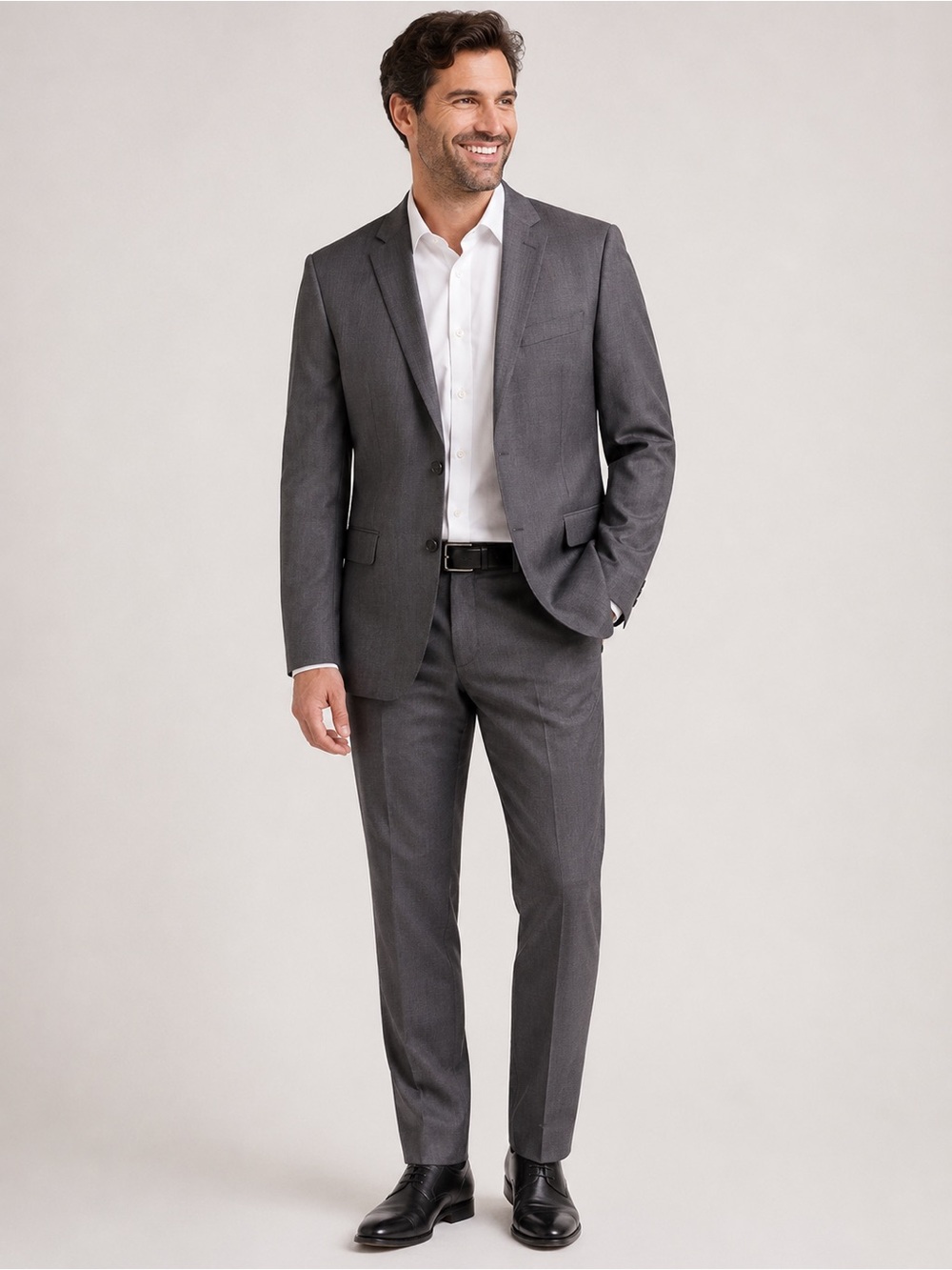 Lauren Ralph Lauren Men’s Gray 100% Wool Sport Coat Blazer – Size 44L